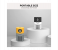 Generic T400 Mini HD Projector Full HD 1080P Portable Home Theater Movie Outdoor Video Projector Screen Size Up to 100 Inch - Yellow and Grey 5 in OMAN