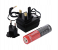 Geepas GFL3854 227mm Rechargeable LED Flashlight - Black 6 in KSA