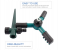 Rotating Garden Sprinkler Gardening Watering System - Black and Green 4 in UAE