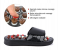 Acupuncture Therapy Foot Massage 40/41 Sized Slippers - Black 3 in UAE