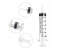 Galaxy 3 Packs 60ml Plastic Syringe for Industrial Feeding Animals 4 in UAE