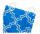 Royalford RF10458 Shower Curtain - Blue 4 in UAE