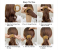 Generic Velvet Bird Nest Shaped Hair Clips 2 in UAE