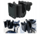 Generic 2 in 1 Universal Cup Holder with Phone Holder Organizer - Black 7 in UAE