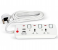 Afra AF-003EXGY-USB 2 Way 2USB 3M 2 Universal Sockets Extension Cord - White 2 in UAE