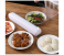 Generic Plastic Food Wrap Dispenser With Slide Cutter Adjustable Cling Film Cutter 5 in OMAN