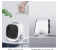 3 Adjustable Wind Speed Personal Portable Desktop Air Cooler - White 4 in UAE