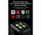ET 10 Pro Bluetooth Call And Waterproof Fitness Tracker ECG Heart Rate Monitor Smartwatch for Android and iOS Mobile Phone - Black 3 in UAE