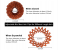 Generic Velvet Bird Nest Shaped Hair Clips 4 in UAE