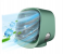 3 Adjustable Wind Speed Personal Portable Desktop Air Cooler - Green 2 in UAE