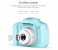 Rechargeable 2 Inch HD 720P Digital Camera for kids Gift Girls Day Out - Assorted Colours 3 in OMAN