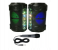 Galaxy Ocean RX-6118 Bluetooth USB AUX MIC Karaoke Speaker - Black 2 in UAE