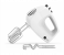 Afra AF-250HMWT 5 Speed Settings 250 Watts Hand Mixer - White 1 in UAE