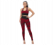 Galaxy 6 Piecs Printed Bra And Legging Active Set for Women (Lgn,Rd,Bk) 4 in UAE