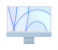 Apple MGPK3 iMac AIO Apple M1 24 Inch 8GB RAM 256GB SSD - Blue 1 in UAE