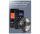 S99 Leather Strap Smart Watch with Screen Rotation - Black 9 in UAE