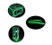 Galaxy ocean 1 Piece Green Luminous Tape Glow In The Dark Self-adhesive Warning Security Tape 3 in UAE