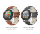 S99 Leather Strap Smart Watch with Screen Rotation - Black 12 in UAE