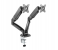 Skill Tech SH130 C024 Dual Monitor Thin Gas Spring Monitor Arm - Black 1 in UAE