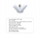 Impex GLARE 33 30 Watts Deformable Lamp - White 5 in UAE
