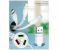6 In 1 3 Plug 3 Usb port 3.1A Extended Mobile Data Cable for iPhone + Micro USB + Type-c - White 8 in UAE