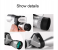 High Power HD 8x20 Monocular Telescope Tourism Zoom Focus Low Light Night Vision Telescopio Seiko Metal Camping Binoculars with Supporting Stand - Silver and Black 2 in UAE