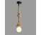 Galaxy Rope Hanging 300cm Pendant Ceiling Light Camel - Black 1 in UAE