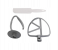 Geepas GSM5442 600 Watts Stand Mixer with 4.2 Litre Stainless Steel Bowl 5 in UAE