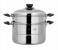 Royalford RF9948 7.3 Litre Double Layer Stainless Steel Steamer - Silver 1 in UAE