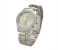 Geneva 37mm Rhinestone Analog Wrist Watch for Women - Silver 2 in UAE