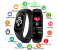 M7 Unisex IP67 Waterproof Sport Smart Band with Blood Pressure Heart Rate Monitor Fitness - Black 1 in KSA