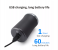 Galaxy Rechargeable Beard Shaver Mini Pocket Size Washable Electric Razor for Men - Black 4 in UAE