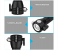 Generic LED Car Flashlight Multi-Function Portable Solar Escape Rescue Flashlight for Hiking Camping and Traveling - Black 6 in OMAN