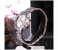 Geneva 37mm Rhinestone Analog Wrist Watch for Women - Silver 6 in UAE