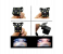 Generic HD Night Vision Mini Camera Wide Angle Back UP Hidden Car Rearview Reverse Camera - Black 3 in OMAN