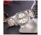 Geneva 37mm Rhinestone Analog Wrist Watch for Women - Silver 5 in UAE