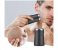 Galaxy Rechargeable Beard Shaver Mini Pocket Size Washable Electric Razor for Men - Black 1 in UAE