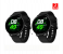 Pack of 2 D15 Smart Watch with Heart Rate Monitor Wristband - Black 1 in KSA