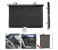 Generic Windshield Sun Shade Cover Multiuse Curtain Retractable Sun Protection Sunshades - Black-A 1 in UAE
