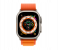 Apple Watch Ultra GPS And Cellular Titanium Case with Orange Alpine Loop 49mm Band size Small 2 in OMAN