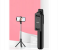 Kakusiga Portable Wireless Remote Control Bluetooth Foldable Mini Tripod Selfie Stick - Black 9 in KSA