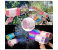Generic 69 Holes Rocket Launcher Bubble Machine with Colorful Lights-A 4 in OMAN