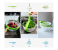 Generic 2-in-1 Collapsible Salad Spinner and Colander - Green 2 in OMAN