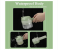 Handheld Electric Vegetable Cutter Set - Green 4 in KSA