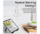 Promate POWERHINGE-3 3250W 3 AC Outlets Power Strip - White 6 in UAE