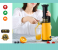 Generic Juicer Slow Masticating Juicer Extractor - Black and Yellow 1 in UAE