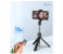 Kakusiga Portable Wireless Remote Control Bluetooth Foldable Mini Tripod Selfie Stick - Black 3 in KSA