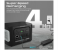 Promate POWERMINE-600 Portable Power Station - Black 7 in UAE
