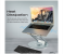 Promate DESKMATE-6 Heat Dissipation Laptop Stand - Grey 4 in UAE