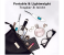 Newest Ceramic USB Rechargeable Electric Heated Eye Lash Curler with Comb - White 8 in UAE